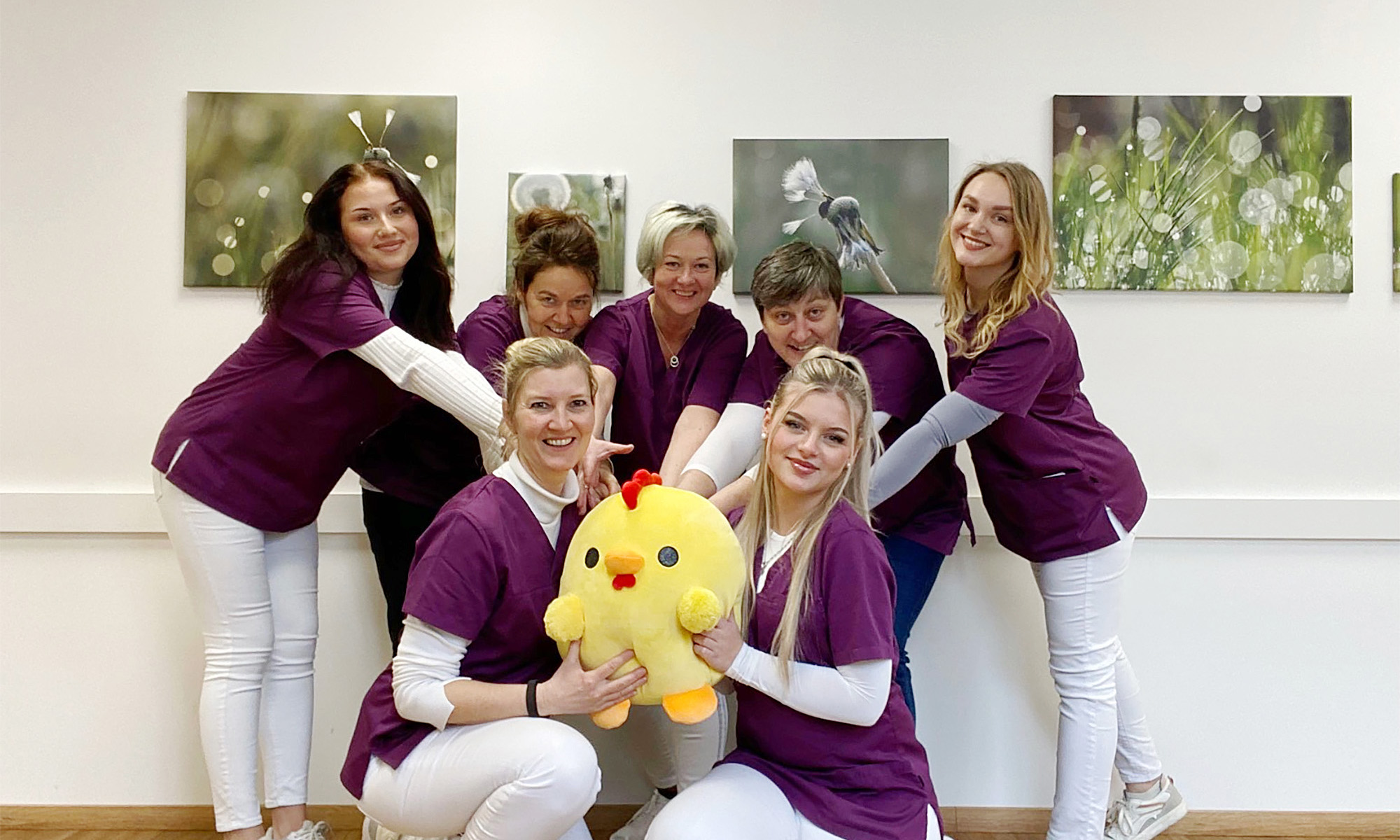 Gruppenfoto Mitarbeiterinnen Lodes & Rass
